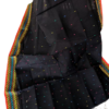 Handloom Cotton Saree Black