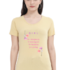 Girl Power-Themed Women's Premium Cotton T-Shirt