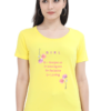 Girl Power-Themed Women's Premium Cotton T-Shirt