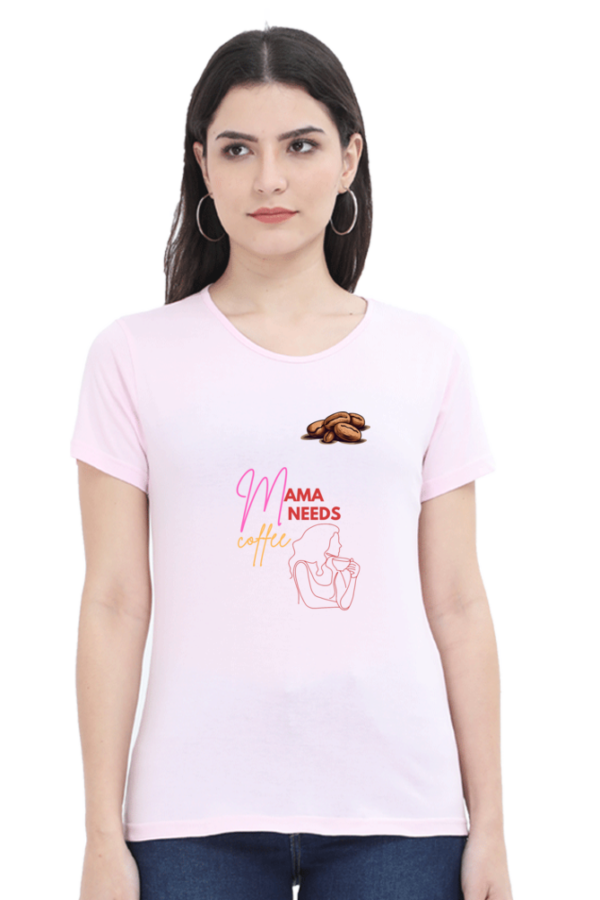 Stylish Women's Designer Cotton T-Shirt – Comfortable & Trendy