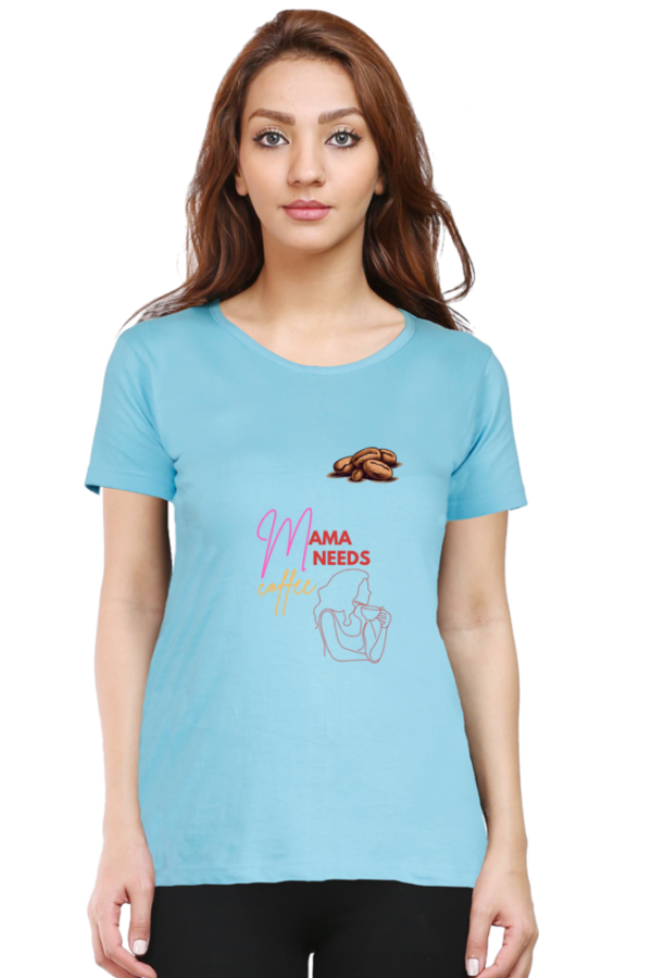 Stylish Women's Designer Cotton T-Shirt – Comfortable & Trendy
