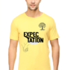 Yellow Men's Themed Premium Cotton T-Shirt – Stylish, Comfortable, and Durable