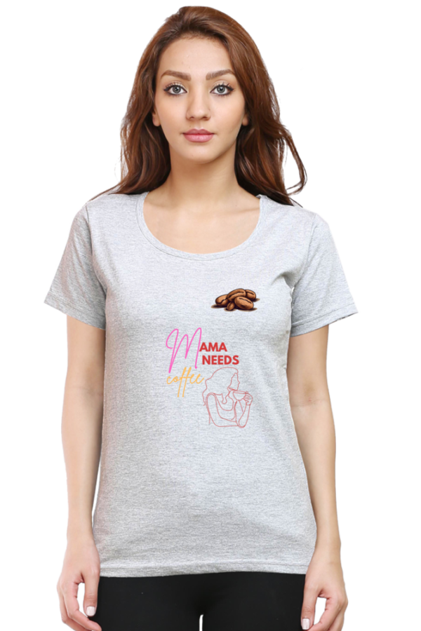 Stylish Women's Designer Cotton T-Shirt – Comfortable & Trendy