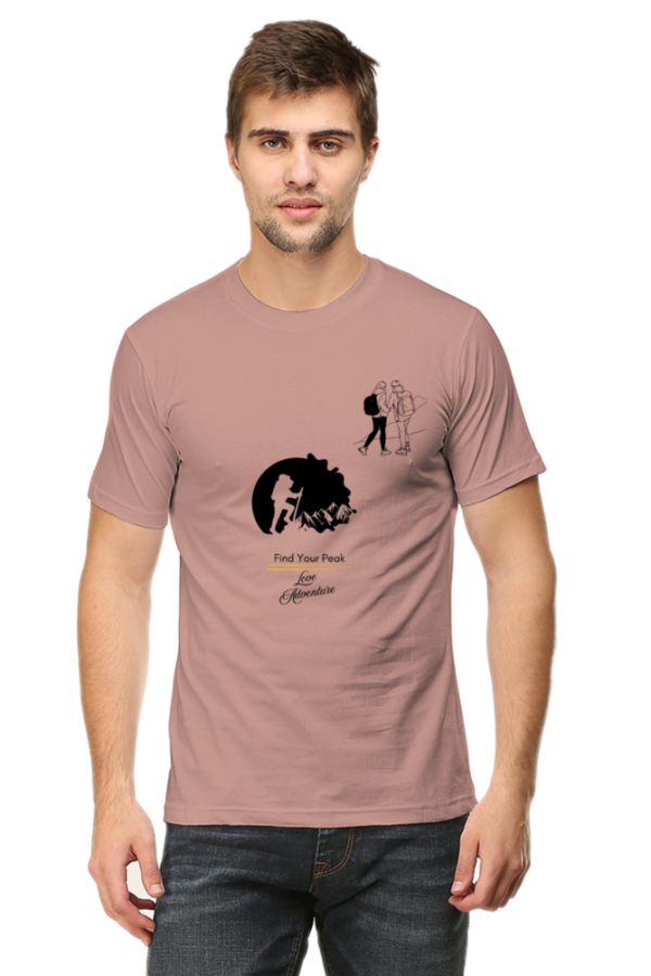 Hiking Adventure Premium Cotton Men’s T-Shirt