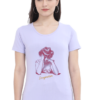 Lavender Inspiration-Themed Women's Premium Cotton T-Shirt