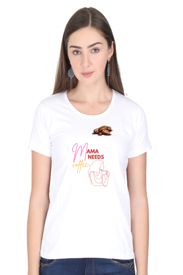 Stylish Women's Designer Cotton T-Shirt – Comfortable & Trendy