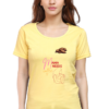 Stylish Women's Designer Cotton T-Shirt – Comfortable & Trendy