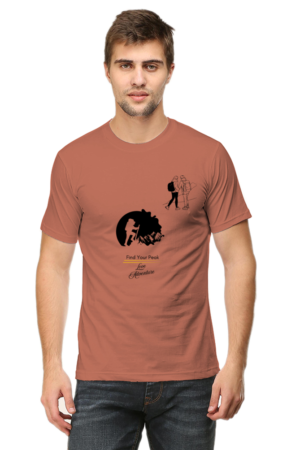 Hiking Adventure Premium Cotton Men’s T-Shirt