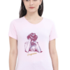 Light Baby Pink Inspiration-Themed Women's Premium Cotton T-Shirt
