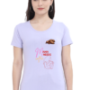 Stylish Women's Designer Cotton T-Shirt – Comfortable & Trendy