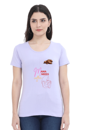 Stylish Women's Designer Cotton T-Shirt – Comfortable & Trendy