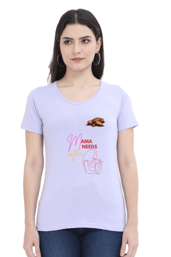 Stylish Women's Designer Cotton T-Shirt – Comfortable & Trendy