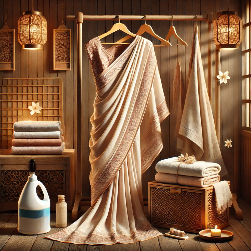 How to Wash & Maintain Your Silk Sarees for Longevity.