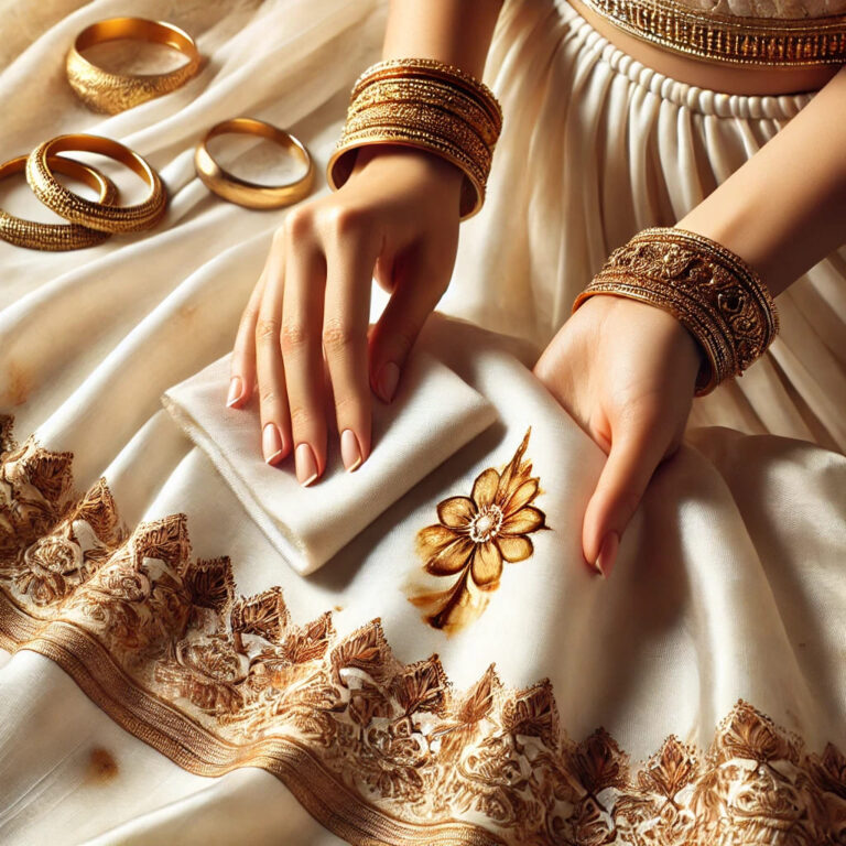 How to Remove Stains from Your Expensive Sarees