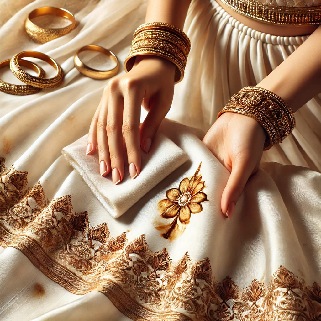 How to Remove Stains from Your Expensive Sarees