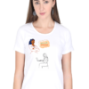 Women’s Premium Cotton T-Shirt – “Great Work” Empowerment Edition