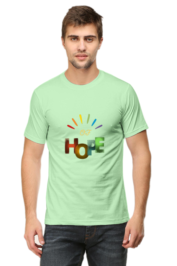 Premium Cotton Men’s T-Shirt - Ray of Hope