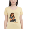Beige Busy & Brilliant – Women’s Premium Cotton T-Shirt