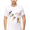 White Explorer Edition – Premium Cotton T-Shirt for Men