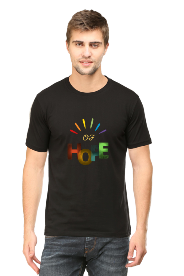 Premium Cotton Men’s T-Shirt - Ray of Hope