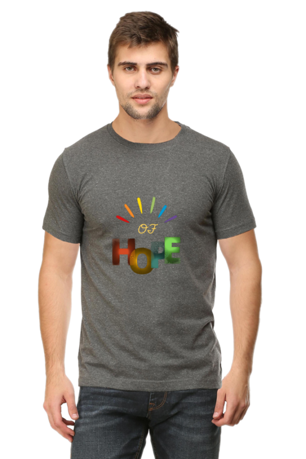 Premium Cotton Men’s T-Shirt - Ray of Hope