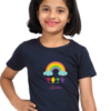 Rainbow Dreams – Girls Premium Cotton T-Shirt
