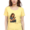 Yellow Busy & Brilliant – Women’s Premium Cotton T-Shirt