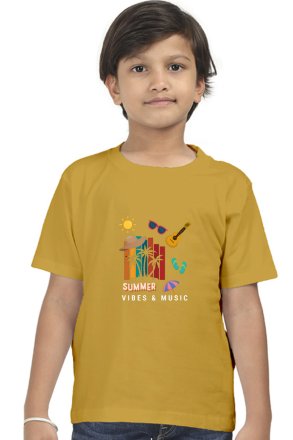 Premium Cotton Summer T-Shirt for Boys – Soft, Stylish & Breathable
