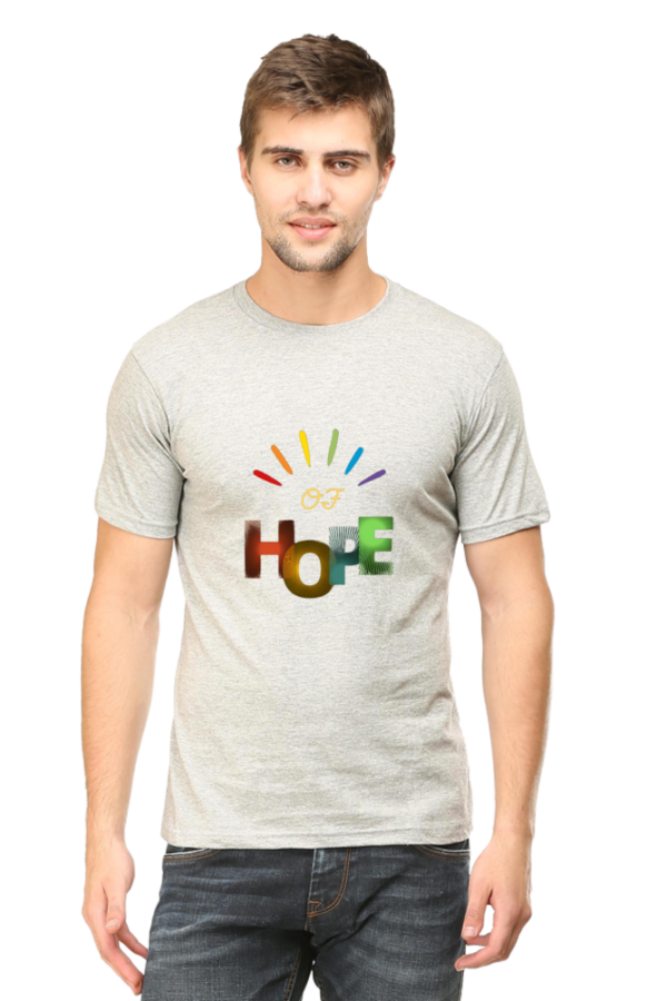 Premium Cotton Men’s T-Shirt - Ray of Hope