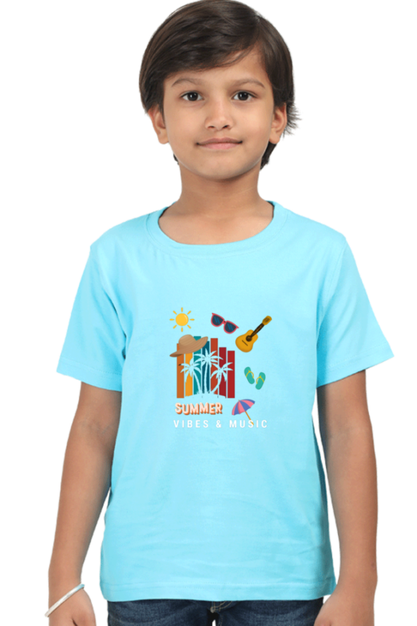 Premium Cotton Summer T-Shirt for Boys – Soft, Stylish & Breathable