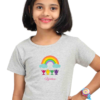 Rainbow Dreams – Girls Premium Cotton T-Shirt