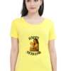 New Yellow Mom Mode: On – Stylish Mother’s Day Cotton T-Shirt for Women