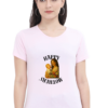 Light Baby Pink Mom Mode: On – Stylish Mother’s Day Cotton T-Shirt for Women