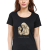 Black Super Mom Graphic Tee – Mother’s Day Special Cotton T-Shirt for Women