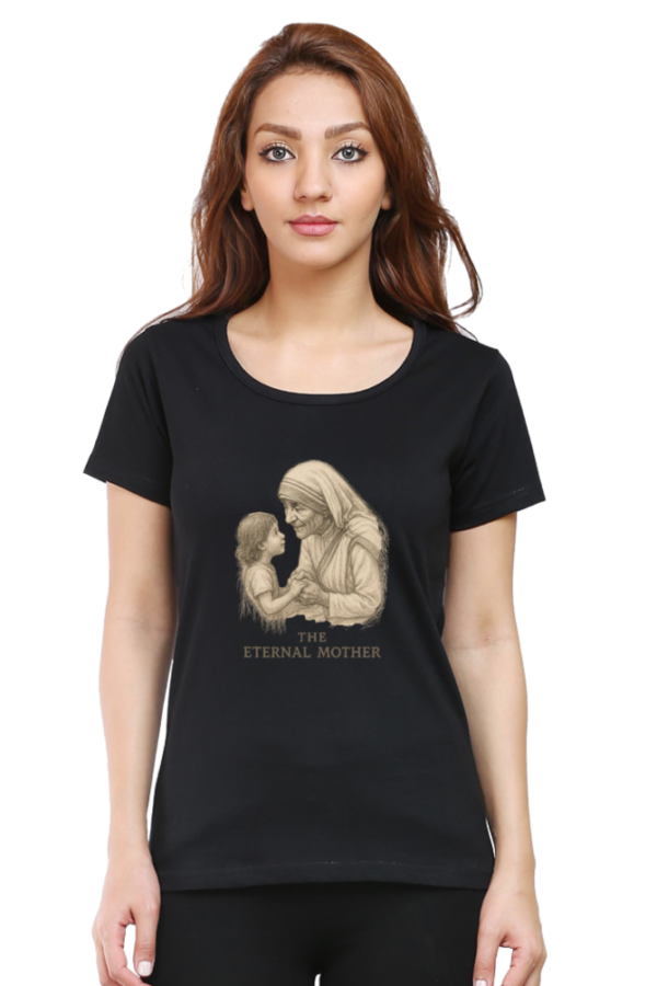Black Super Mom Graphic Tee – Mother’s Day Special Cotton T-Shirt for Women