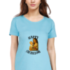 SkyBlue Mom Mode: On – Stylish Mother’s Day Cotton T-Shirt for Women