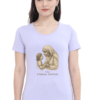 Lavender Super Mom Graphic Tee – Mother’s Day Special Cotton T-Shirt for Women