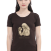Coffee Brown Super Mom Graphic Tee – Mother’s Day Special Cotton T-Shirt for Women