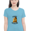 New Sky Blue Mom Mode: On – Stylish Mother’s Day Cotton T-Shirt for Women