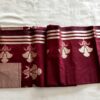 Maroon Muga Cotton Handloom