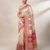 Art Tassar Silk Saree S00189 – Model Wearing Model wearing Art Tassar silk saree S00189 with elegant traditional drape