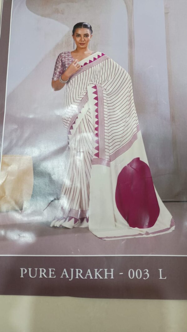 Modal Silk_ White Maroon