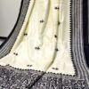 Soft Semi Silk-Black & White