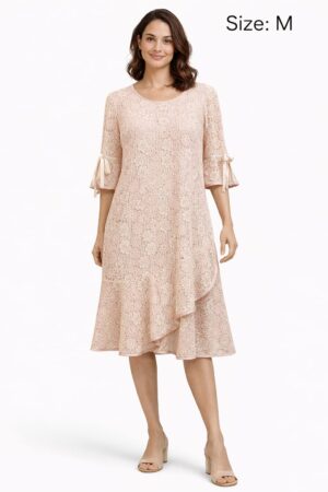 Ladies pink crochet top