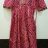 pink-ethnic-cotton-gown-k00130-gallery1 Pink Ethnic Cotton Gown