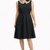 WhatsApp Image 2026-02-18 at 2.48.56 PM Black dress with stone collar