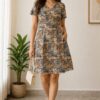 City Style Light Shimmer Western Dress