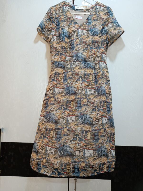 City Style Light Shimmer Western Dress