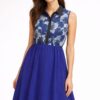 WhatsApp Image 2026-06-18 at 1.26.36 PM (1) Blue Collared Short Western Dress