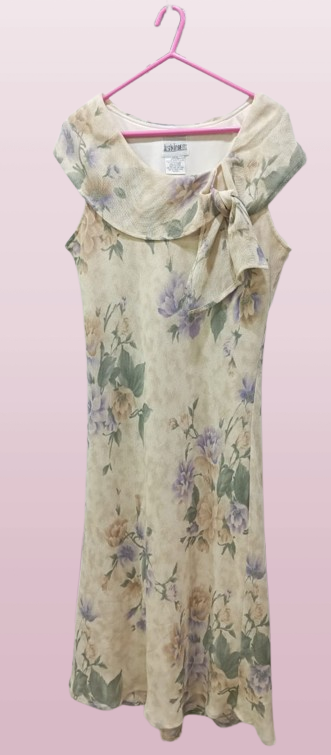 Off White Maxi Dress/Gown
